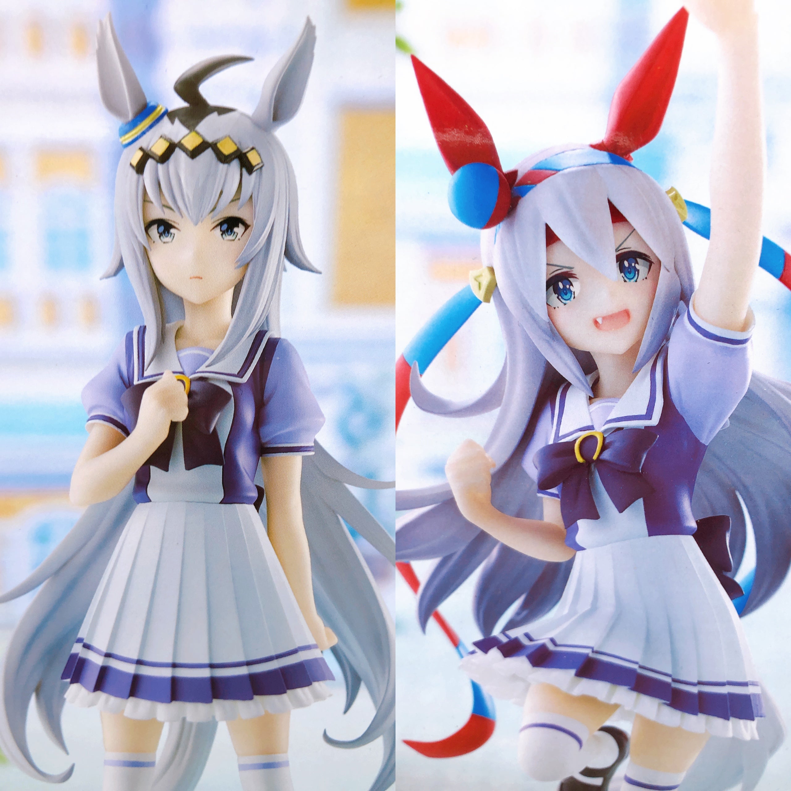 Uma Musume Oguri Cap & Tamamo Cross Figure SET of 2 BANPRESTO Japan AUTHENTIC
