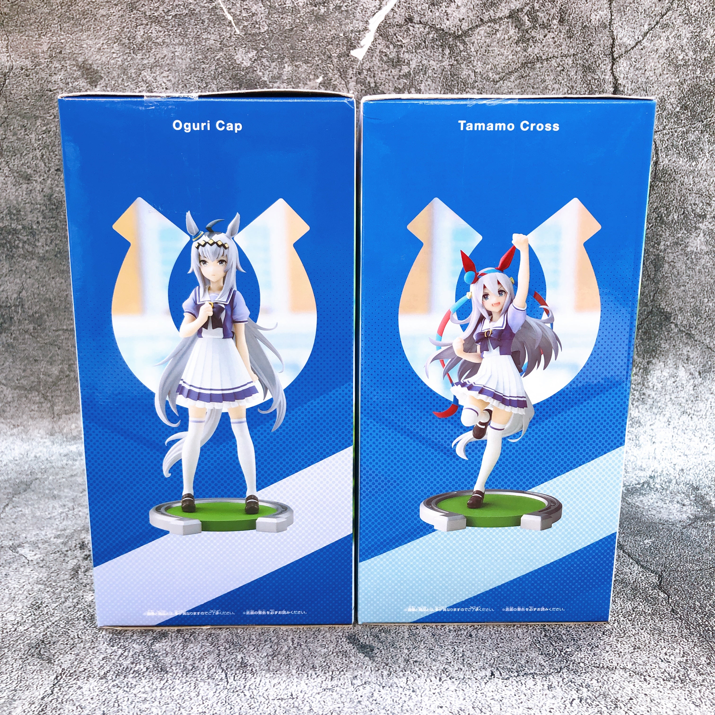 Uma Musume Oguri Cap & Tamamo Cross Figure SET of 2 BANPRESTO Japan AUTHENTIC
