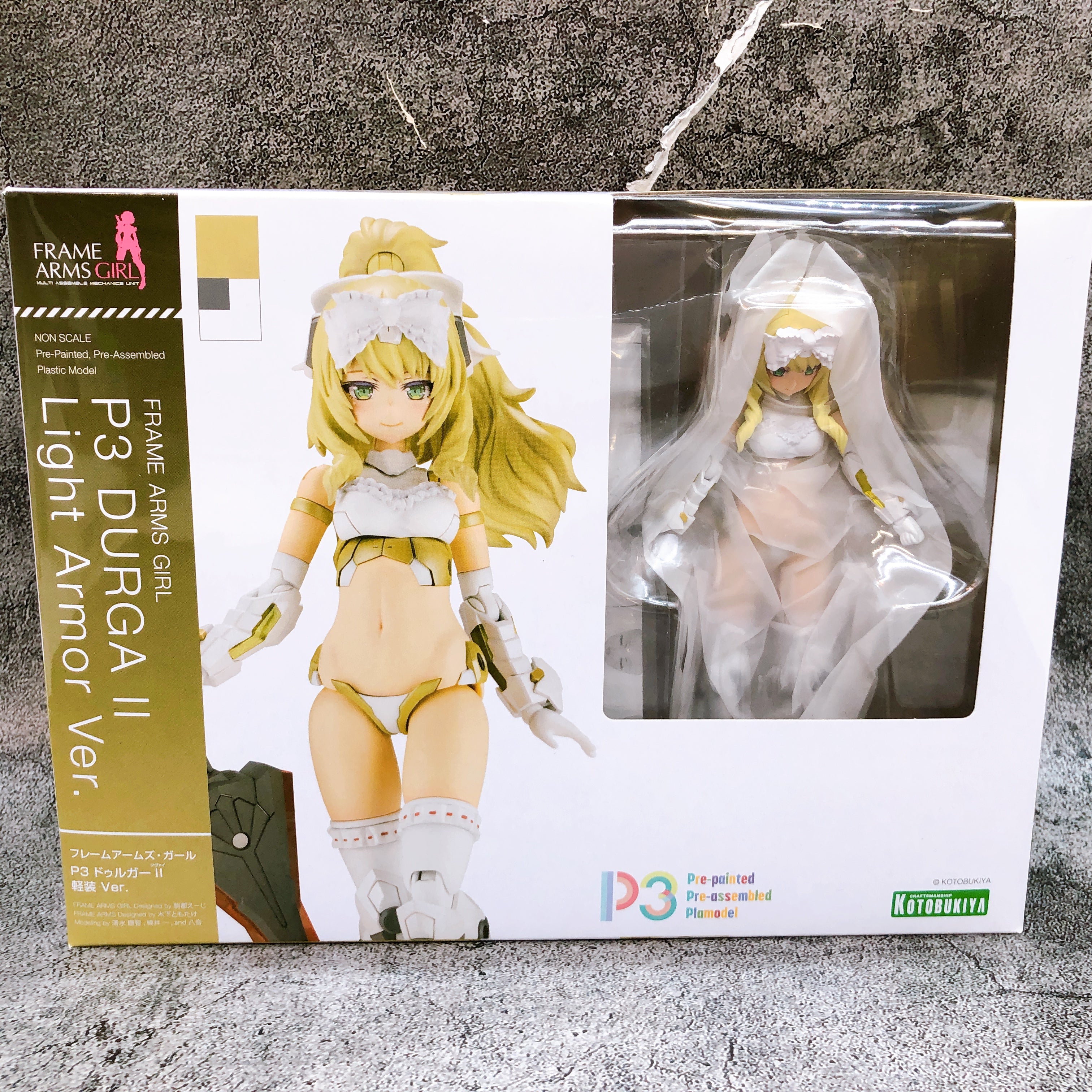 (w/Bonus) Frame Arms Girl P3 Durga II Light Armor Ver. KOTOBUKIYA  Figure NEW
