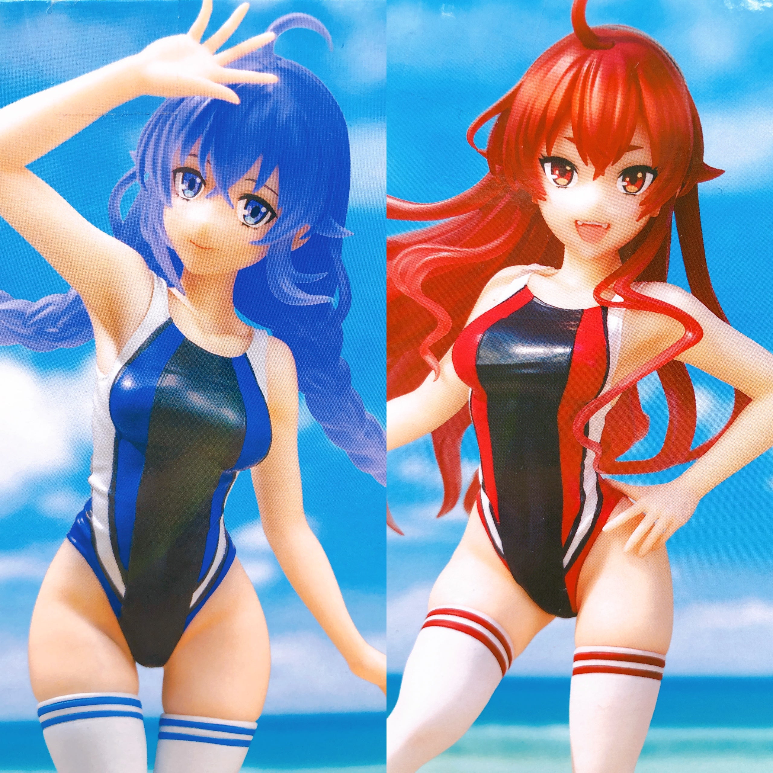 Mushoku Tensei Vivit Figure Swimsuit Ver. Roxy & Eris SET System Service Japan