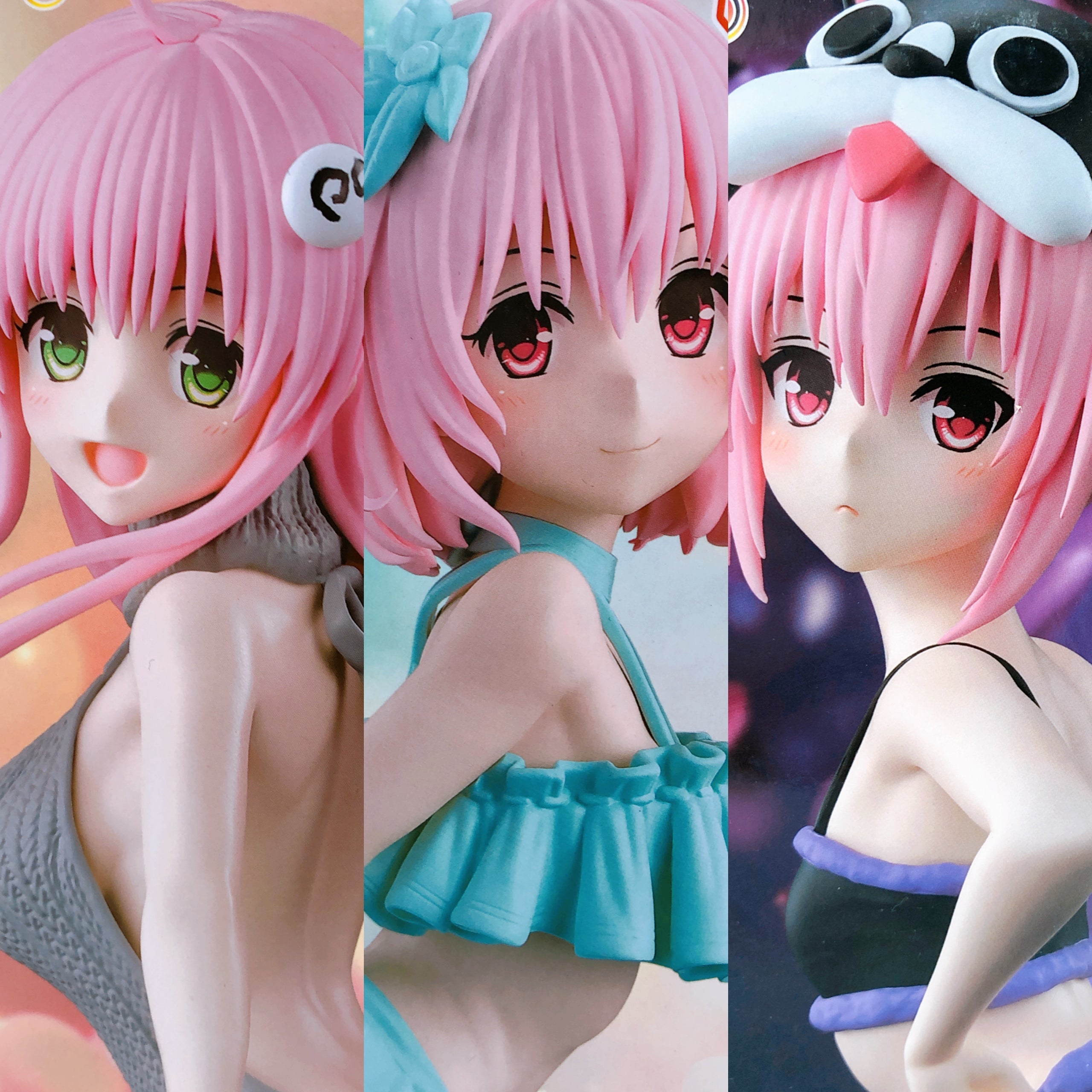 To Love Ru Darkness Glitter & Glamours Set of 9 Prize PVC Figure Banpresto NEW