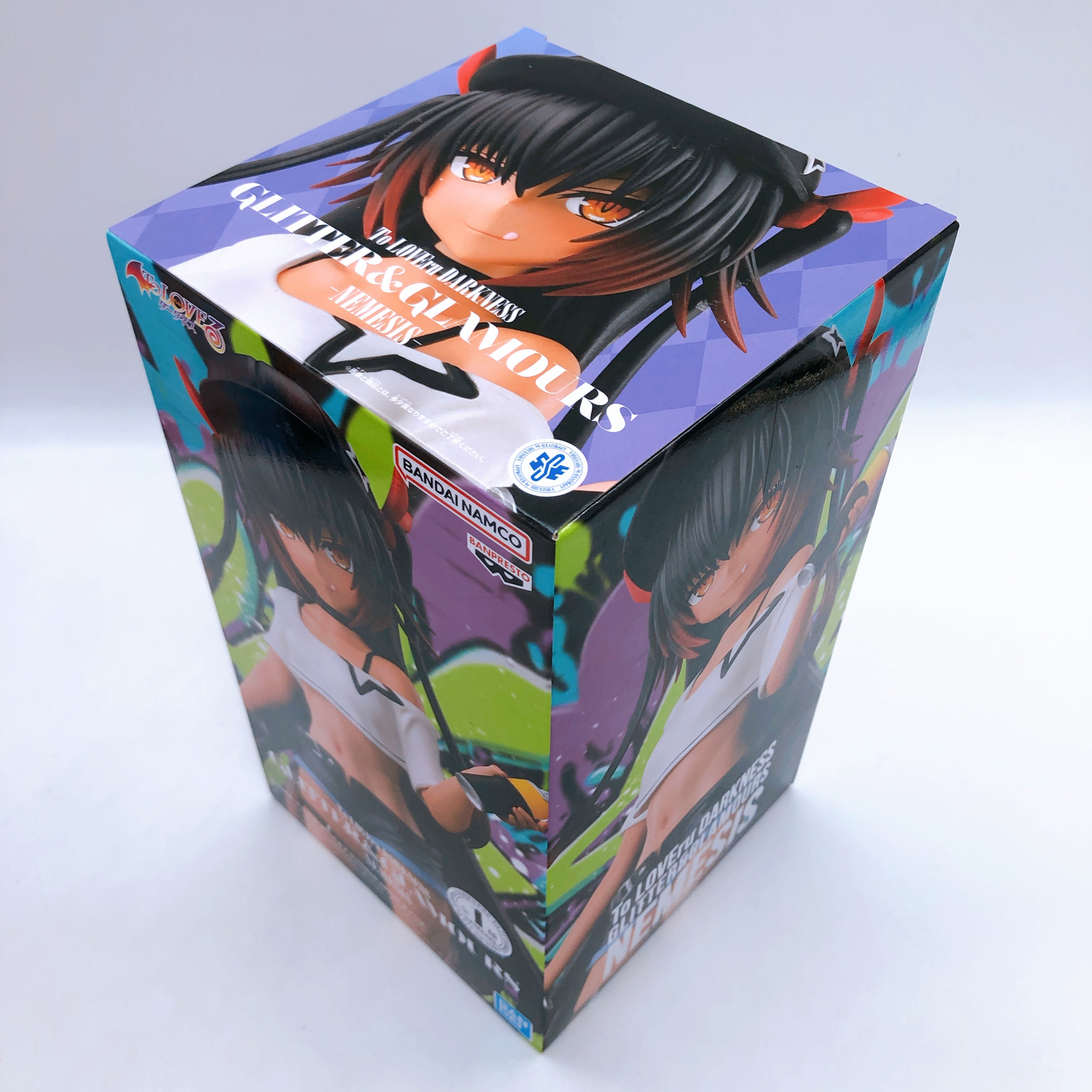 To Love Ru Darkness Glitter & Glamours Set of 9 Prize PVC Figure Banpresto NEW