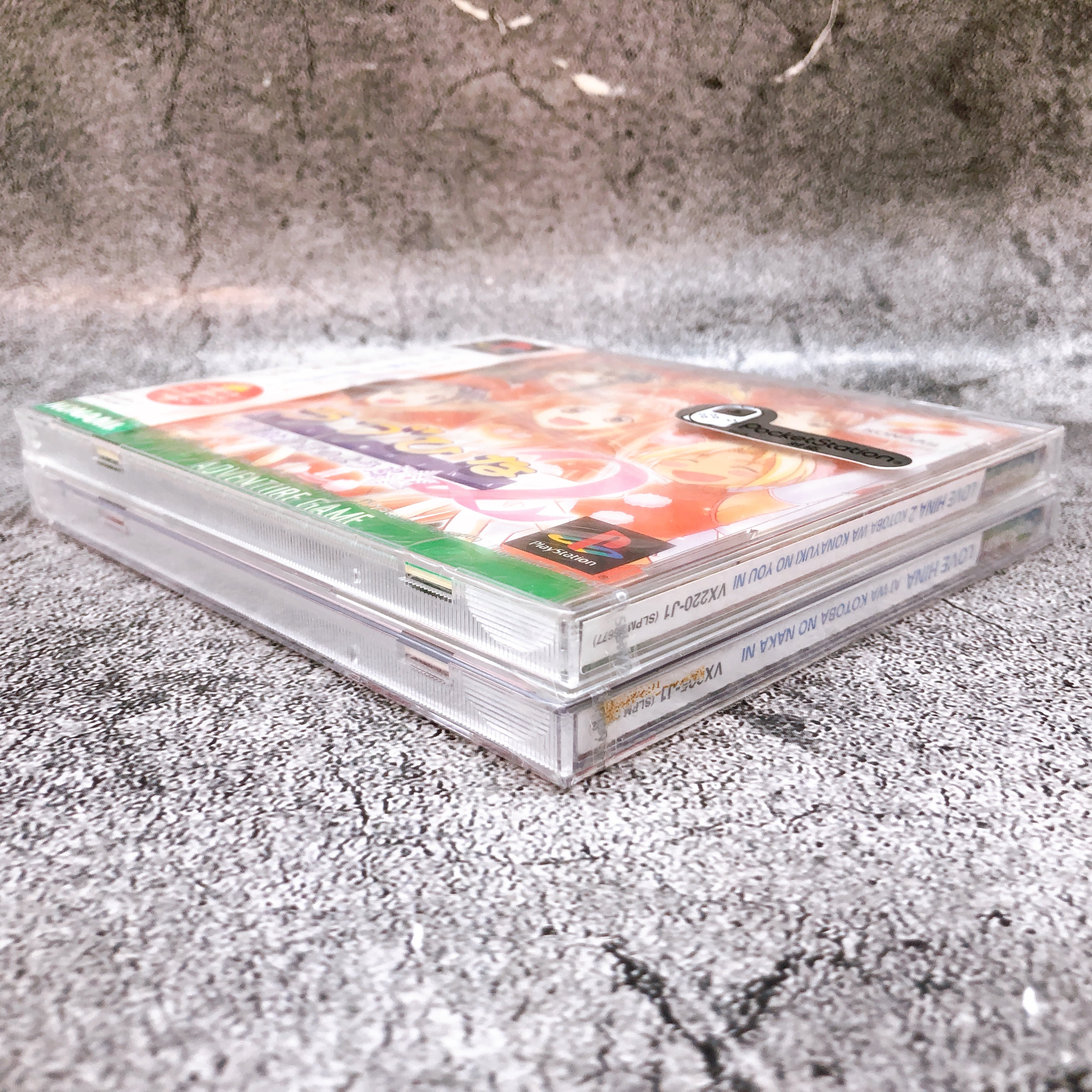 Playstation Love Hina & Love Hina 2 PS1 Konami Japan Game Set Sealed NEW
