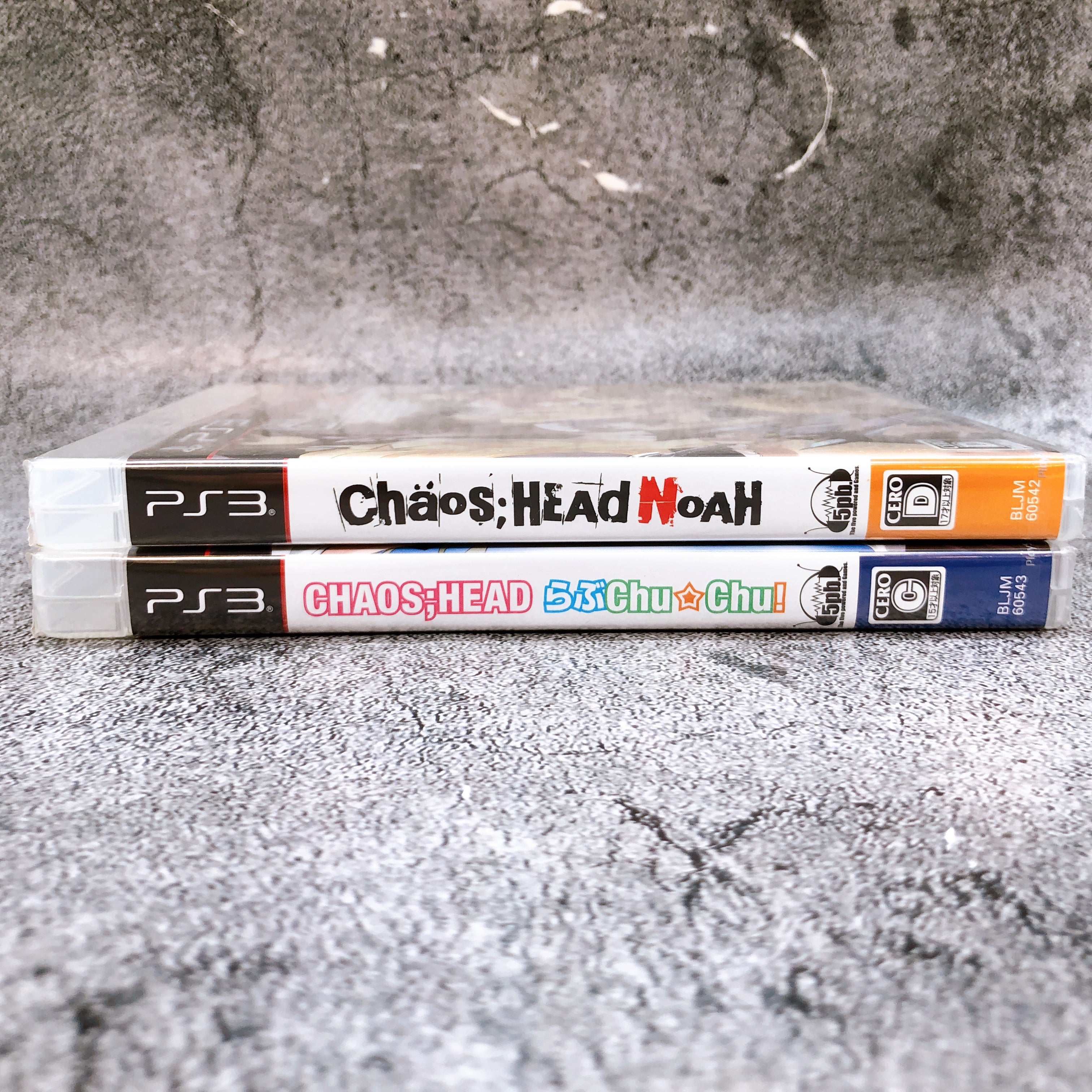 PlayStation 3 Chaos Head Noah & Love Chu Chu SET PS3 5pb. Japan Game Sealed New