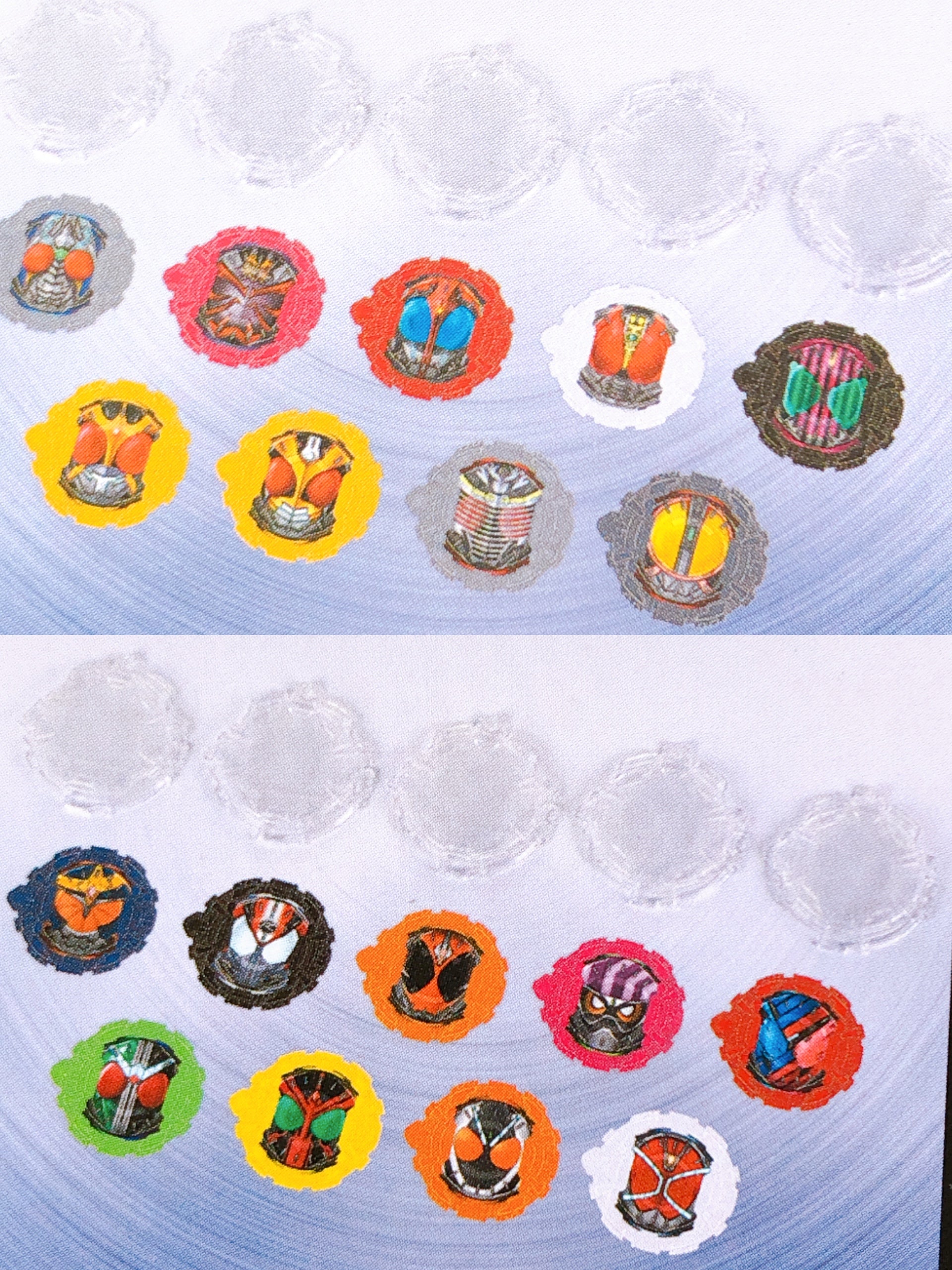 S.H.Figuarts Kamen Rider Zi-O Ride Watch Base Set Early & Late Heisei Riders NEW