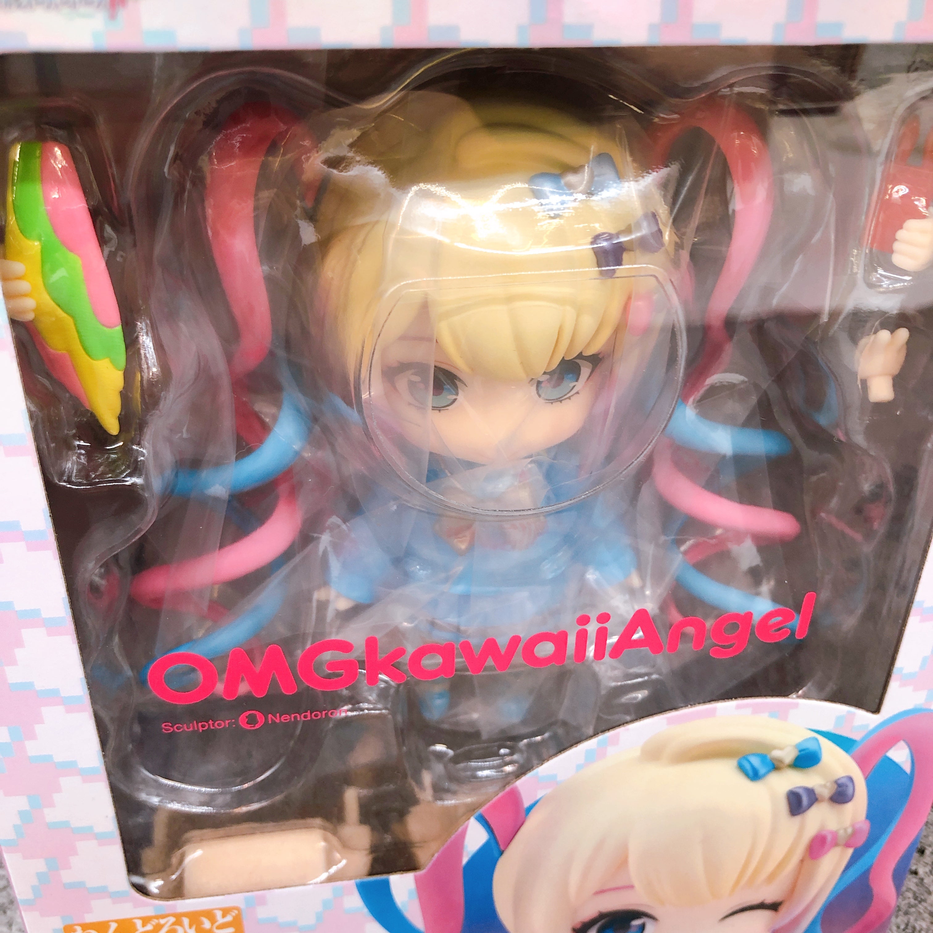 NEEDY GIRL OVERDOSE OMG Kawaii Angel & Ame-chan Nendoroid 2201 2693 SET of 2
