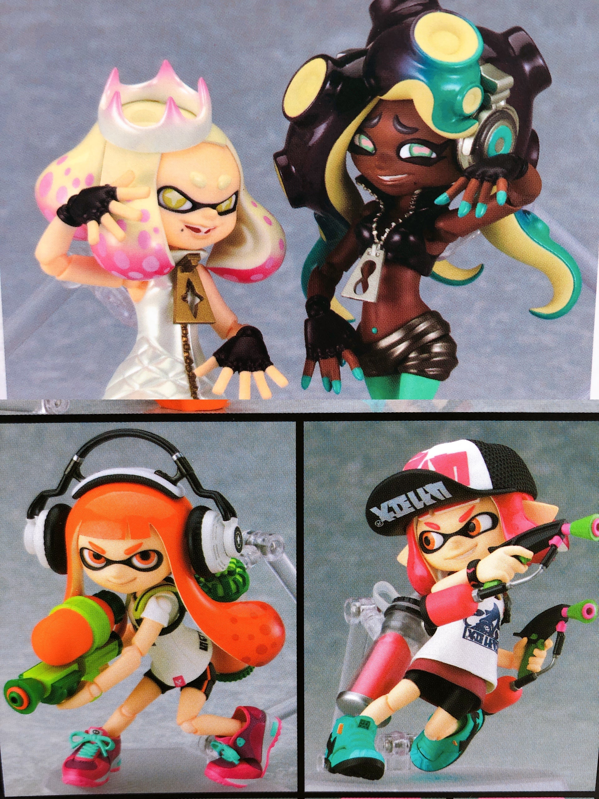 Splatoon Girl DX Edition & Off the Hook figma SET of 2 Action Figure 4