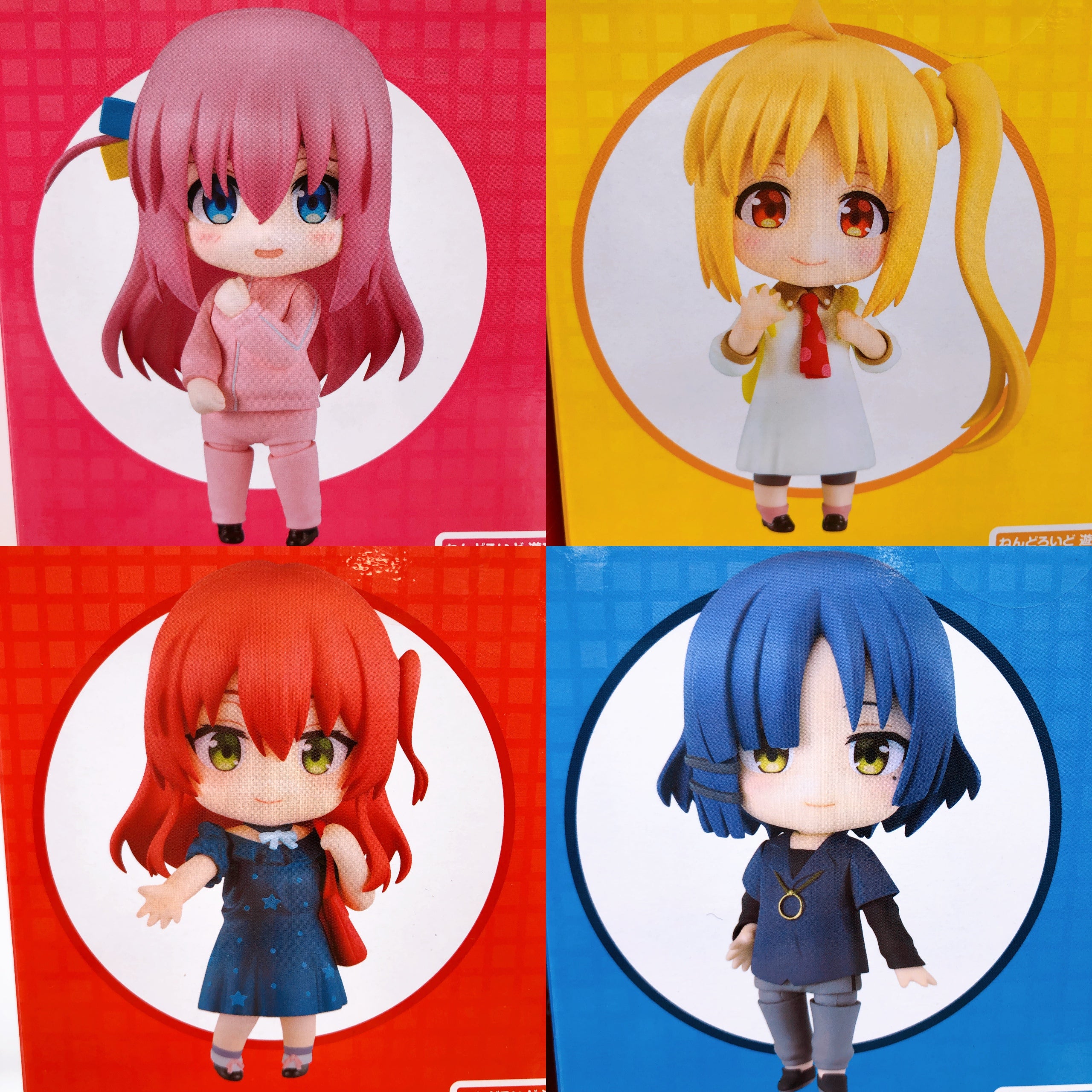 Bocchi the Rock! Casual Clothes Nendoroid SET Hitori Ikuyo Nijika Ryo 4pcs 15+