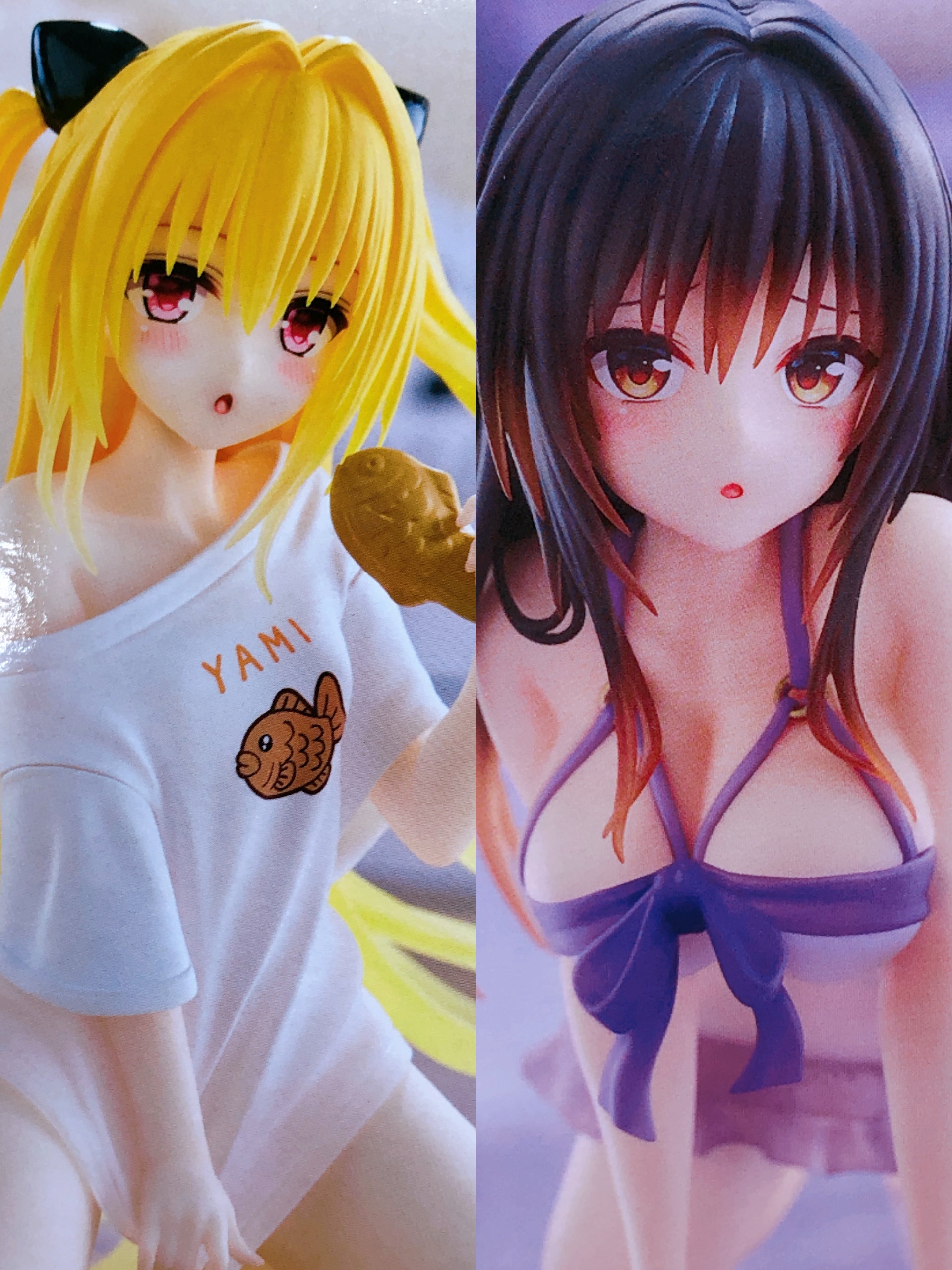 To Love Ru Roomwear Desktop Cute Figure SET 5pcs Lala Momo Nana Yui Darkness 15+