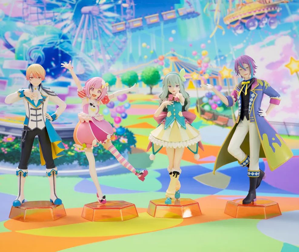 Project Sekai Colorful Stage! Wonderlands x Showtime Desktop Decorate Figure Set