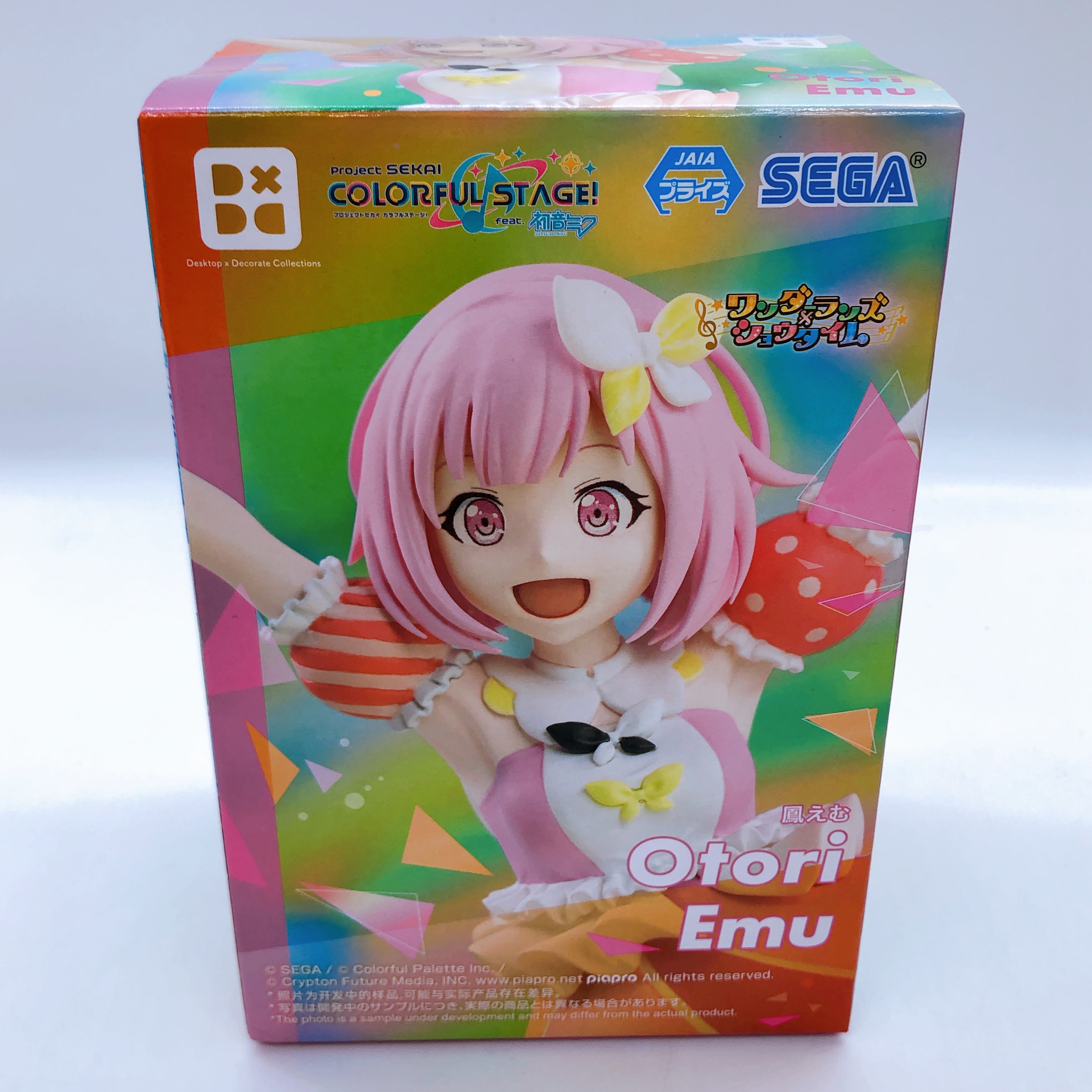 Project Sekai Colorful Stage! Wonderlands x Showtime Desktop Decorate Figure Set