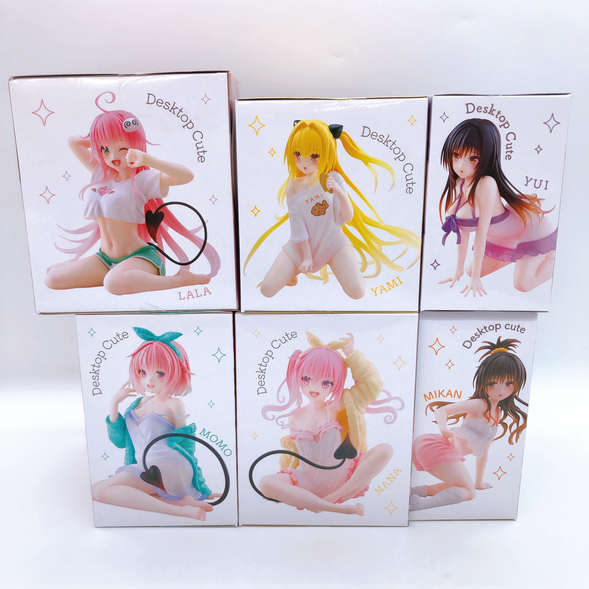 To Love Ru Roomwear Desktop Cute Figure Complete Set 15+ Taito Japan Sealed NEW