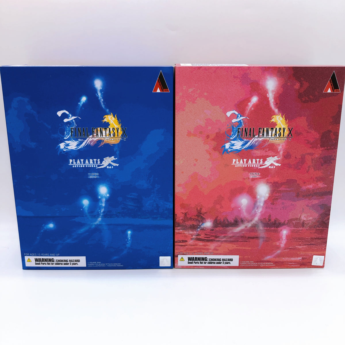 Final Fantasy X Play Arts Kai Yuna & Tidus SET of 2 Action Figure Square Enix
