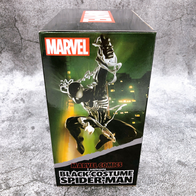 MARVEL COMICS Black-Costume Spider-Man Luminasta [SEGA]