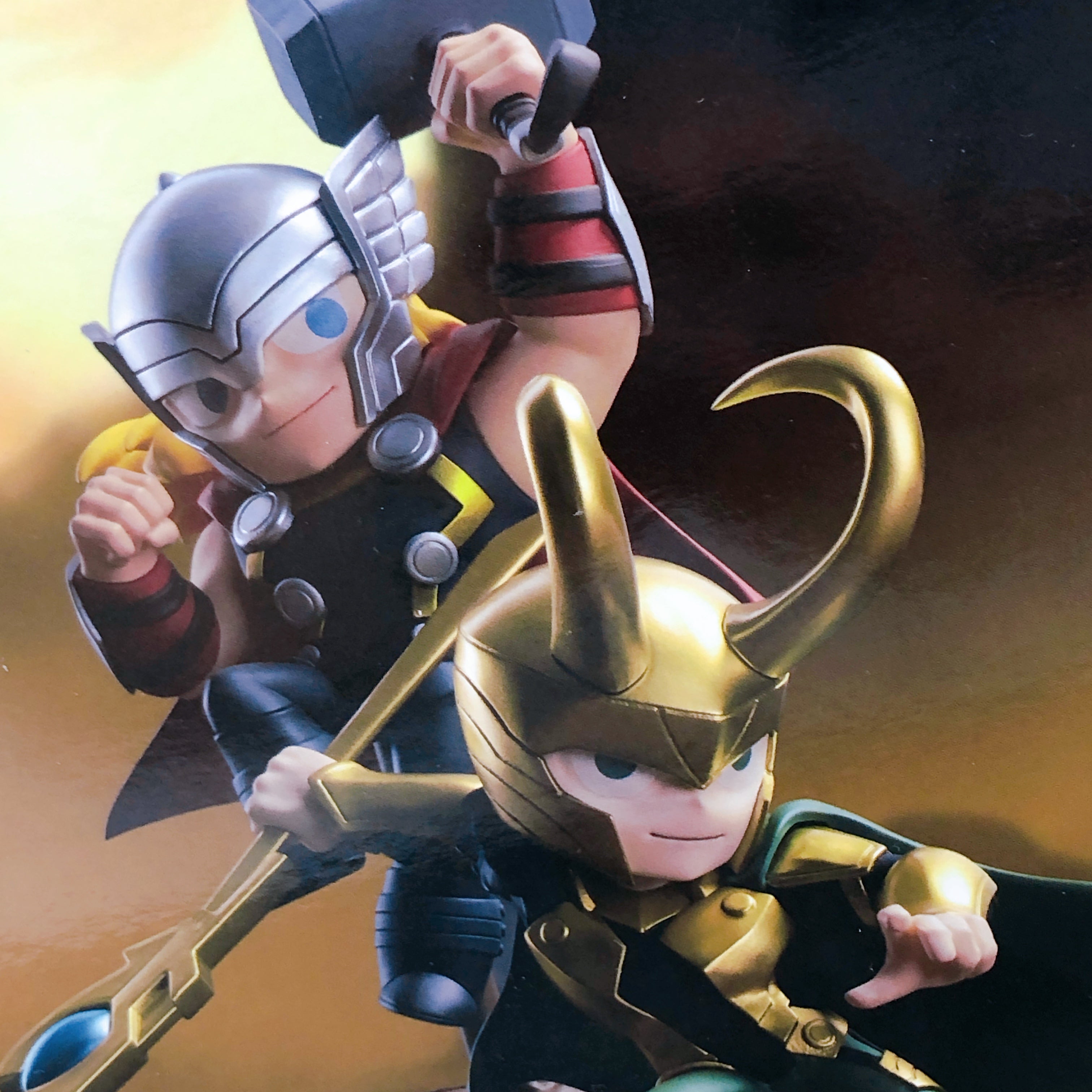 MARVEL GURIHIRU ART Thor & Loki Luminasta [SEGA]