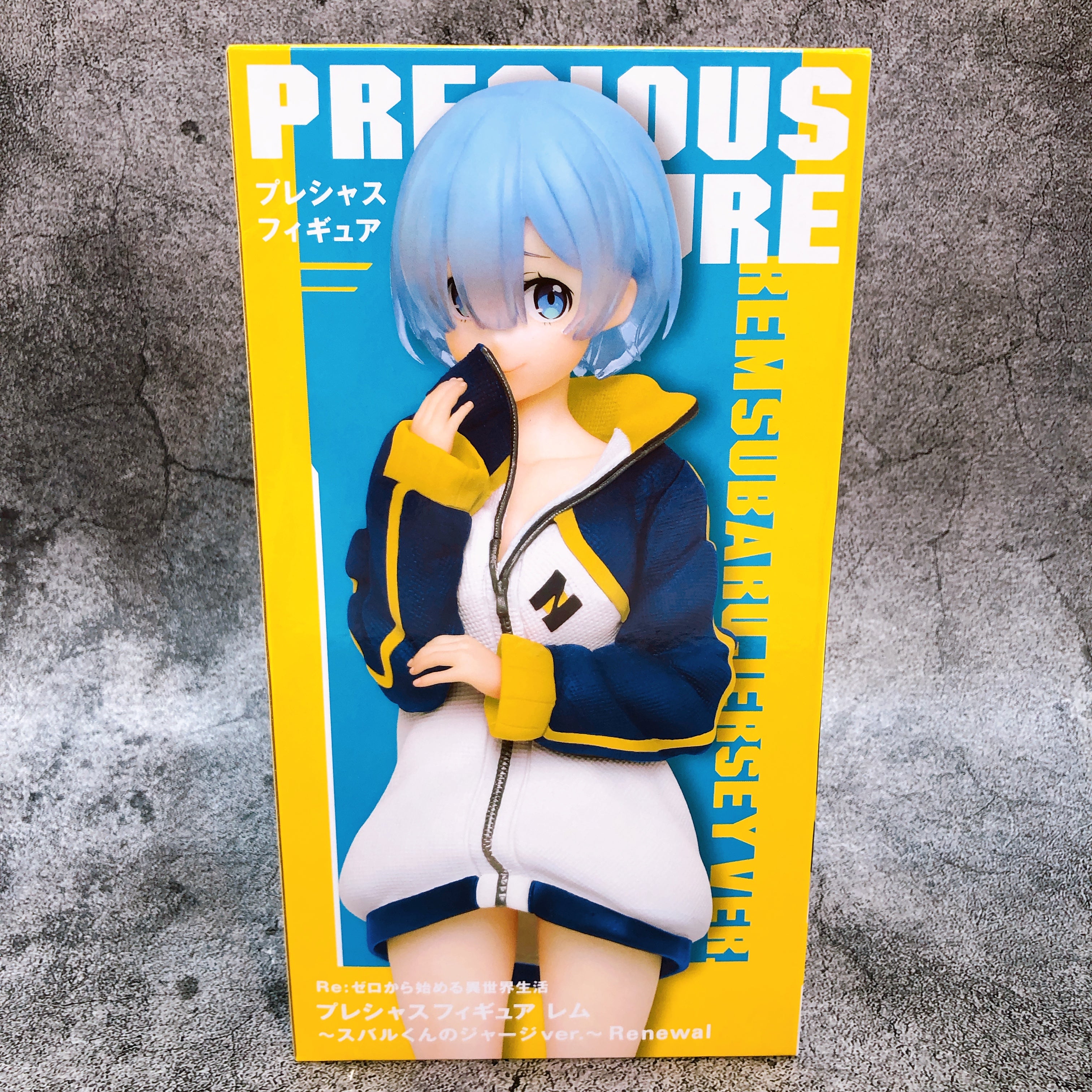 Re:Zero Starting Life in Another World Rem Subaru's Jersey ver. Renewal Precious Figure [Taito]