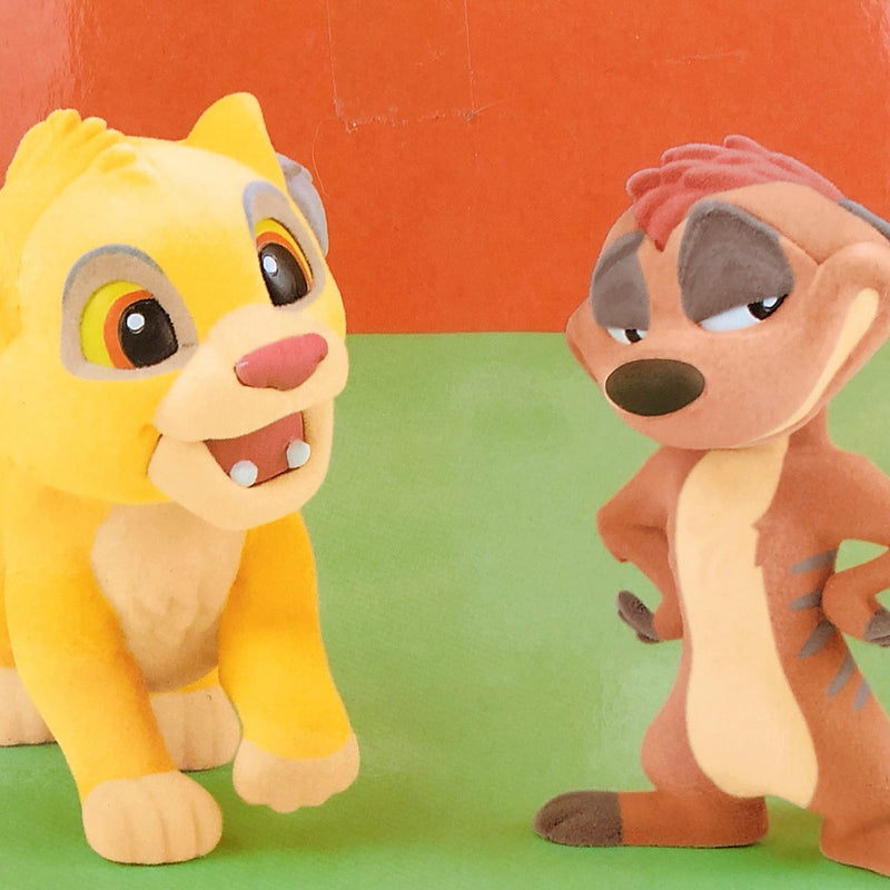 DISNEY 「Lion King」 Simba & Timon Disney Characters Fluffy Puffy [BANPRESTO]