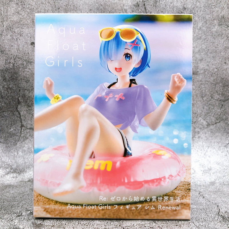 Re:Zero Starting Life in Another World Rem Aqua Float Girls Figure Renewal [Taito]