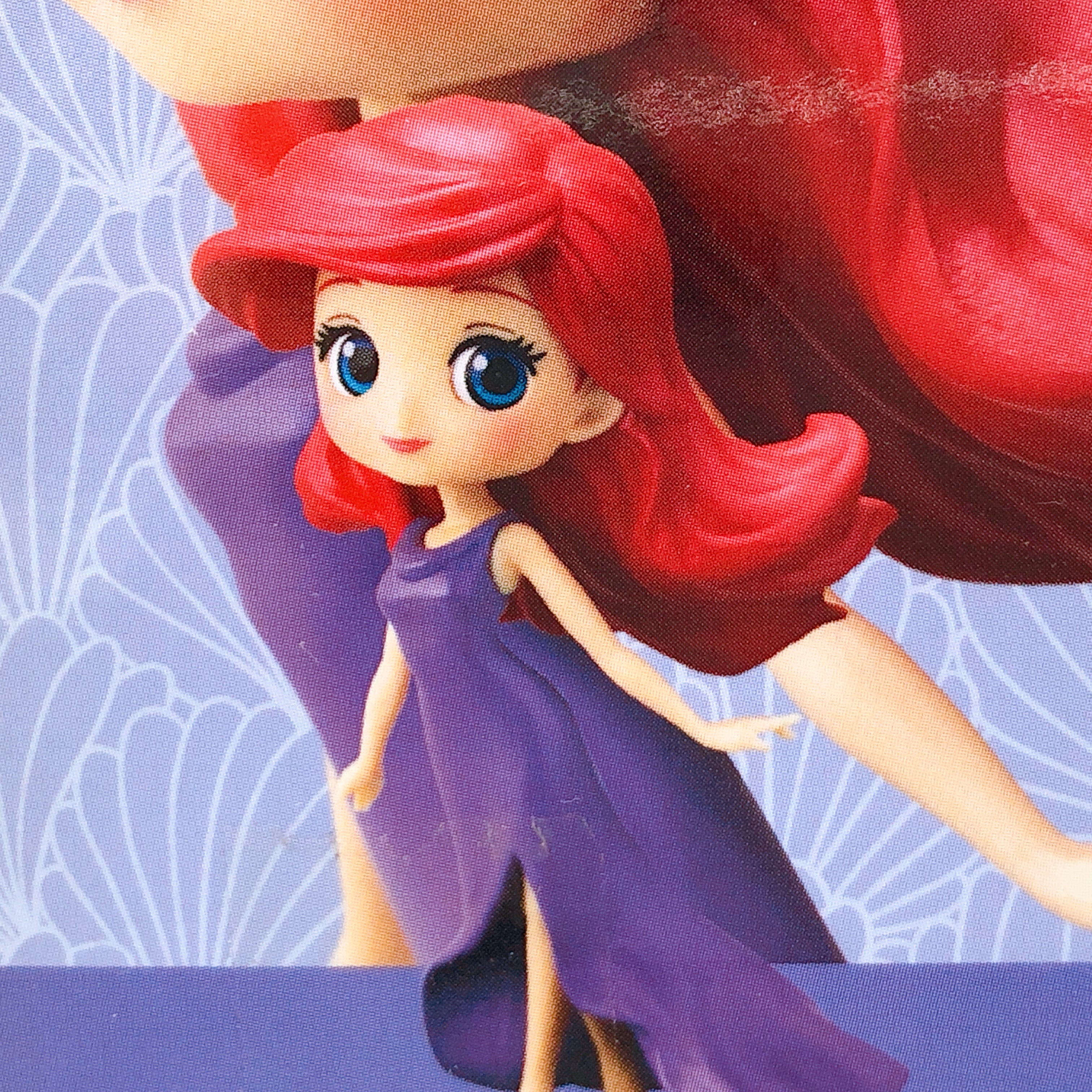 DISNEY Ariel (Purple Dress) Disney Characters Q posket petit -Story of The Little Mermeid- [BANPRESTO]