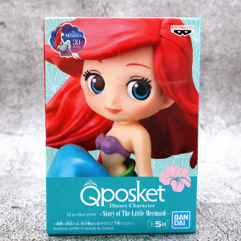 DISNEY Ariel (Mermaid) Disney Characters Q posket petit -Story of The Little Mermeid- [BANPRESTO]