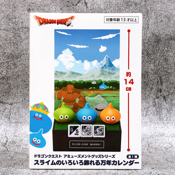 Dragon Quest AM Various Slime Decoration Perpetual Calendar [Taito]