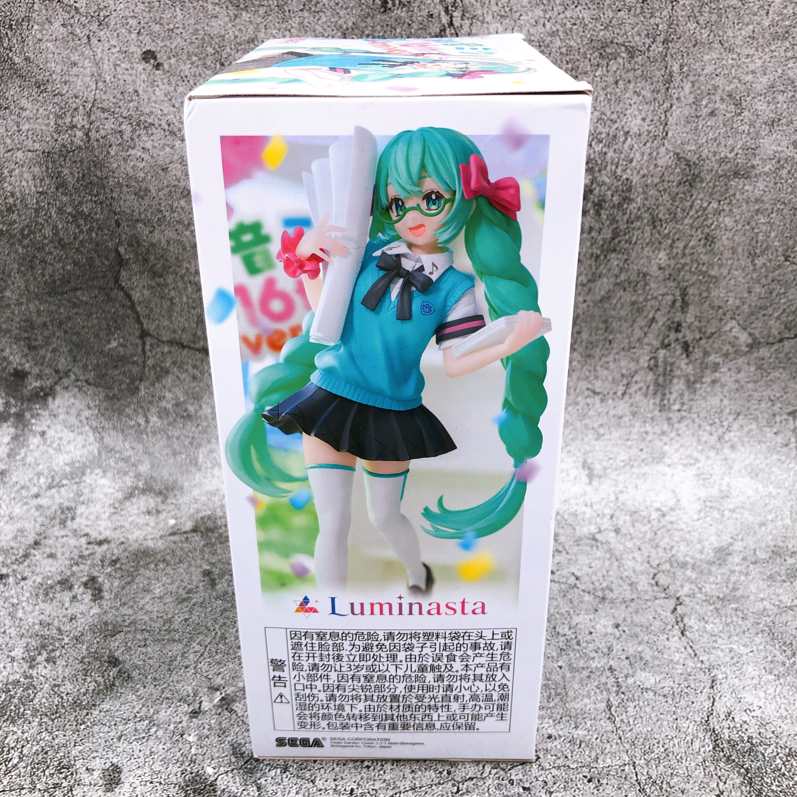 MÔ HÌNH Hatsune Miku - Vocaloid - Luminasta - 16th Anniversary KEI Ver Sega Figure Chinh Hang MÔ HÌNH Hatsune Miku - Vocaloid - Luminasta - 16th Anniversary KEI Ver Sega Figure Chinh Hang