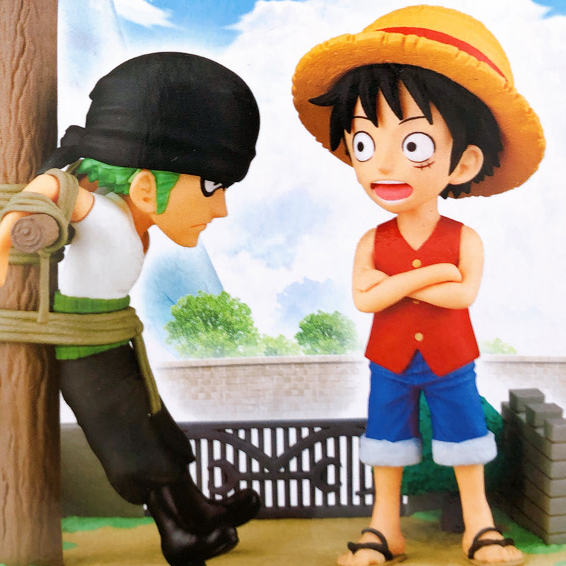 ONE PIECE Monkey D. Luffy &Roronoa Zoro World Collectable Figure Log Stories [BANPRESTO]