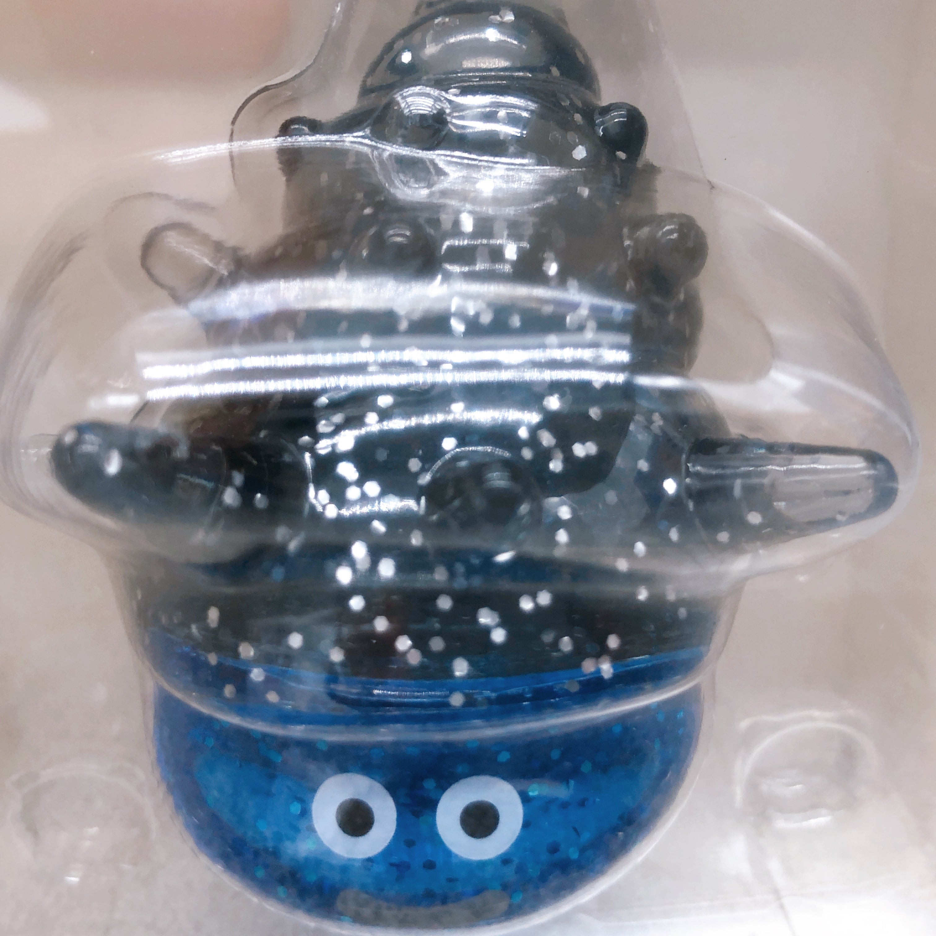 Dragon Quest Marine Slime AM Big Clear Figure Kirakira Lame Version [Taito]