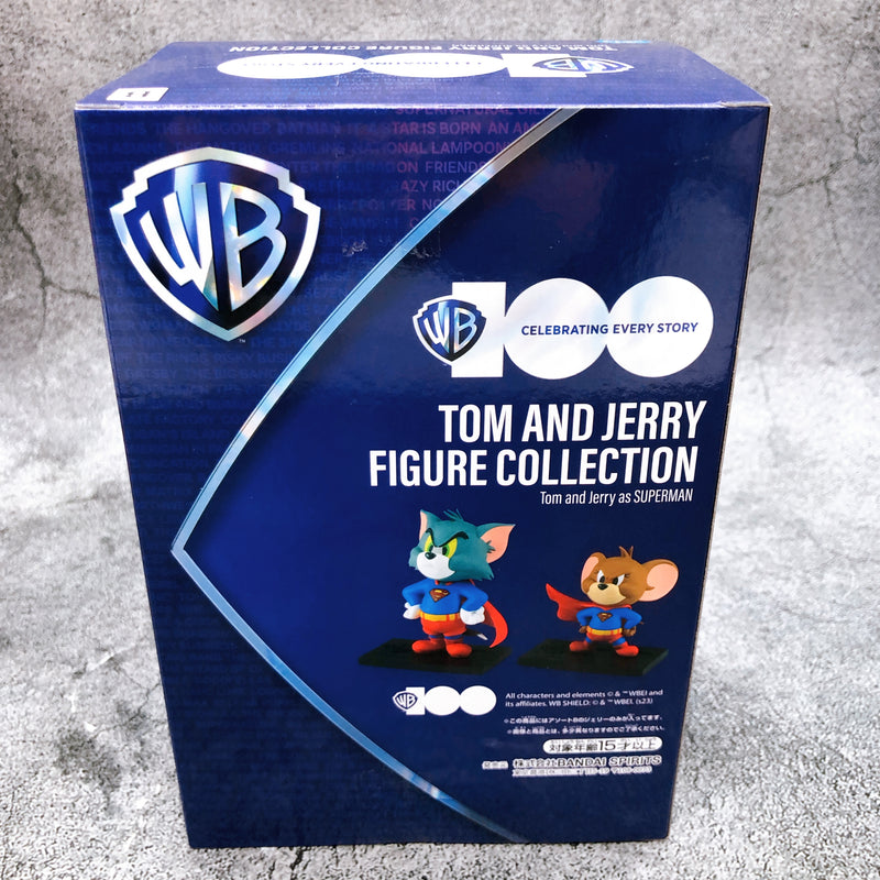 Tom and Jerry Jerry Figure Collection -Tom and Jerry as SUPERMAN- WB 100th Anniversary [BANPRESTO]