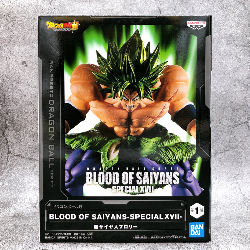 Dragon Ball Super Super Saiyan Broly BLOOD OF SAIYANS -SPECIAL XVII- [BANPRESTO]