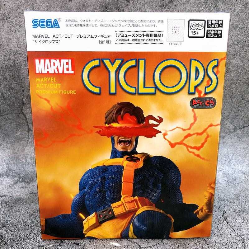 MARVEL Cyclops ACT/CUT Premium Figure [SEGA]