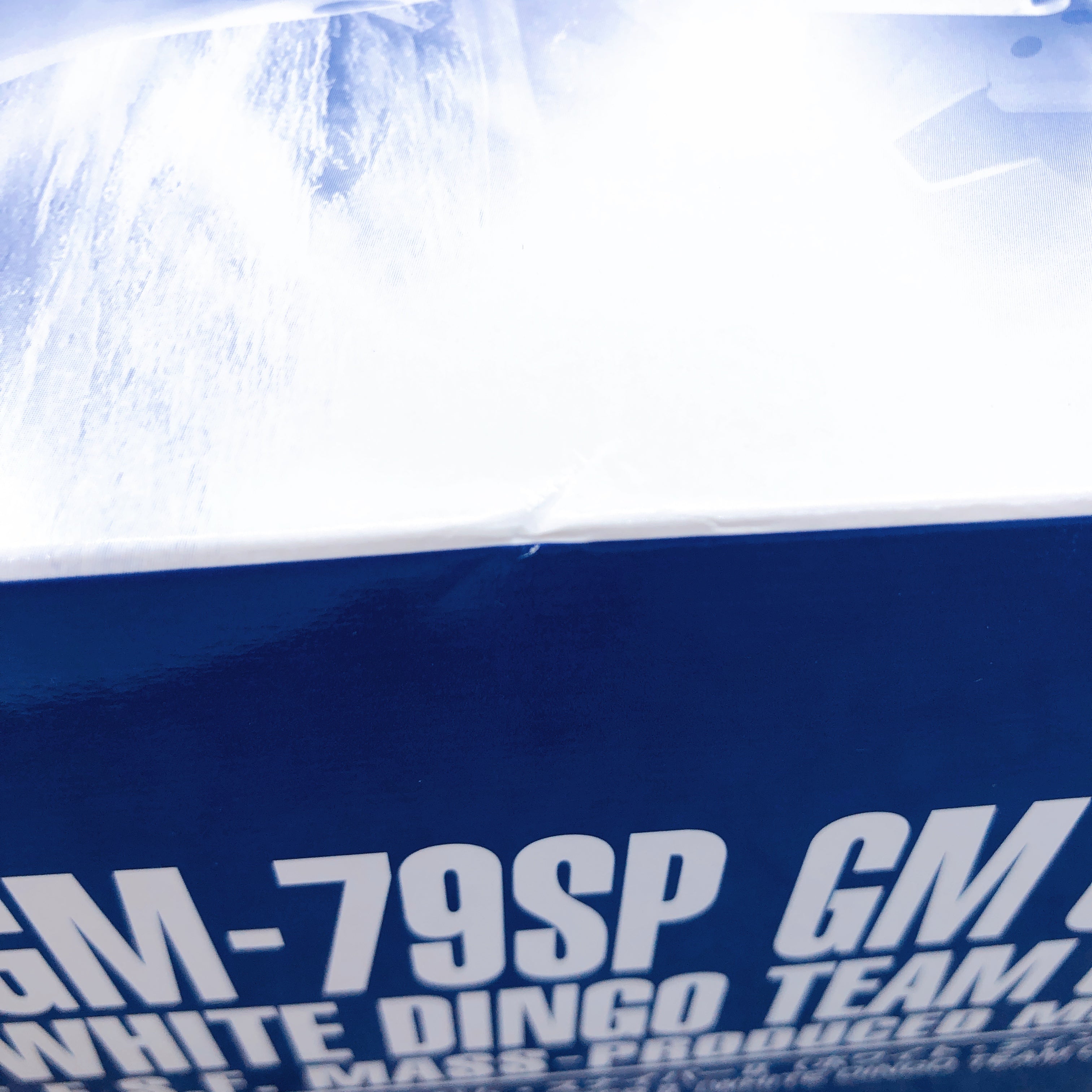 MG 1/100 GM Sniper II White Dingo Team Custom RGM-79SP Gundam Model Kit Gunpla