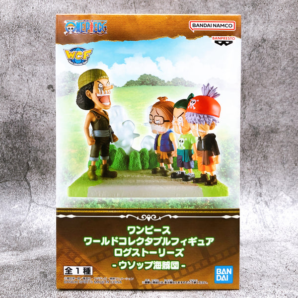 ONE PIECE Usopp Pirates World Collectable Figure Log Stories [BANPRESTO]