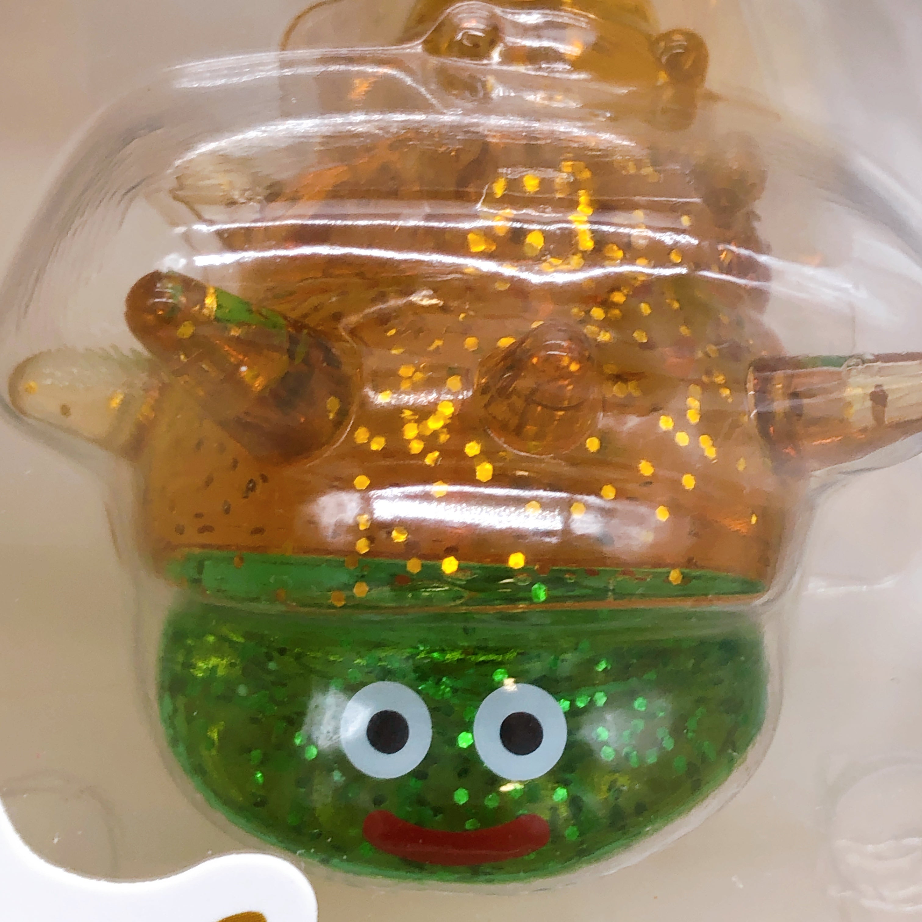 Dragon Quest Shell Slime AM Big Clear Figure Kirakira Lame Version [Taito]