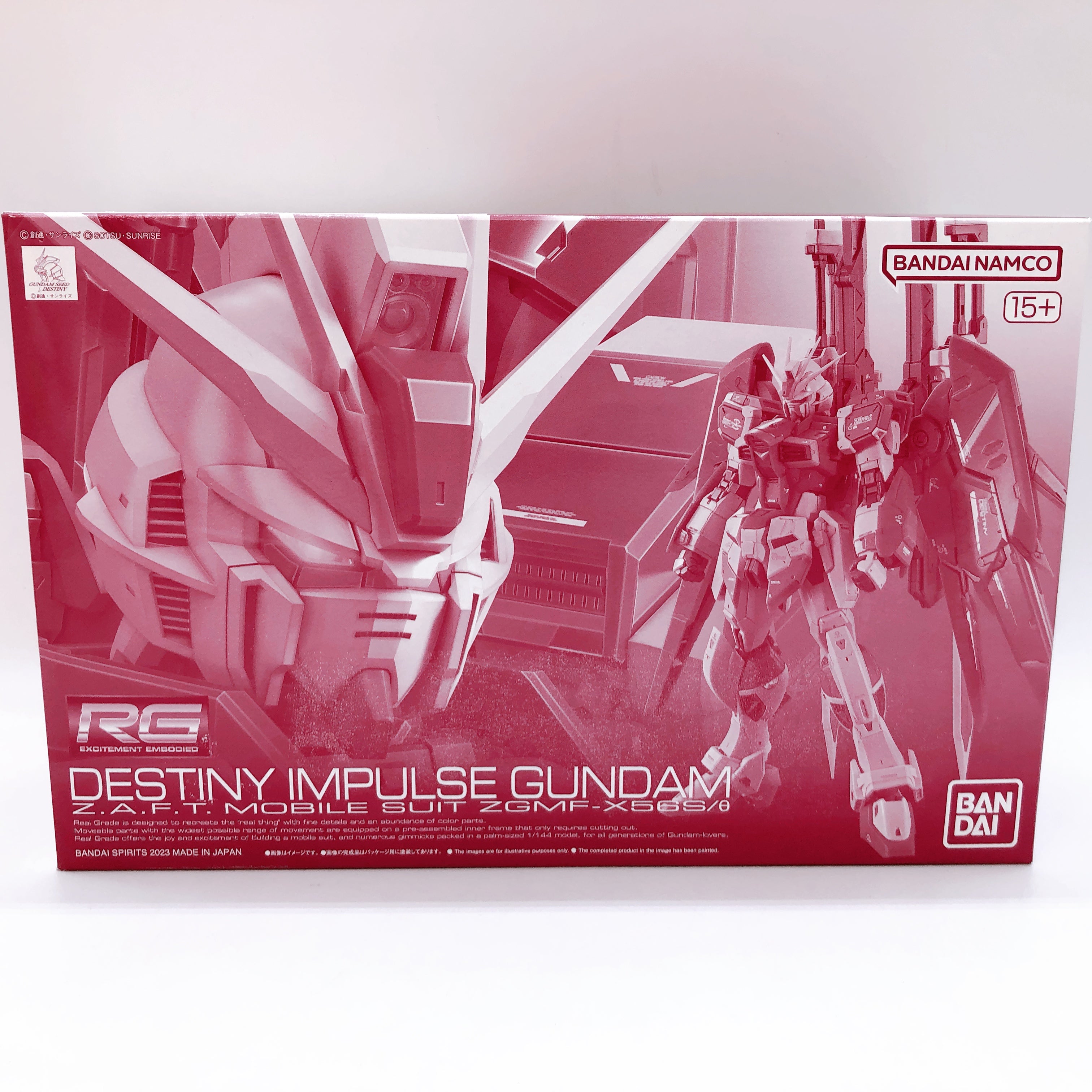 RG 1/144 Destiny Impulse Gundam Gunpla Model Kit Premium BANDAI NEW FASTSHIP