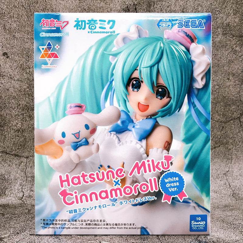 Hatsune Miku X Cinnamoroll White Dress Ver. Luminast [SEGA]