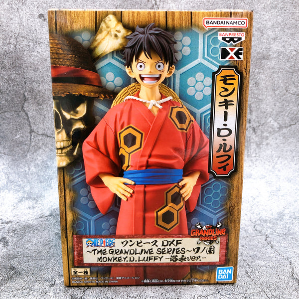 ONE PIECE Monkey D. Luffy Yukata ver. DXF THE GRANDLINE SERIES Wano Country [BANPRESTO]