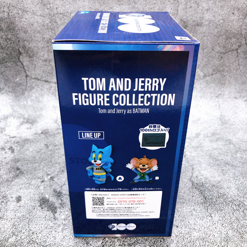 Tom and Jerry Tom FigureCollection -Tom and Jerry as BATMAN- WB 100th anniversary ver. [BANPRESTO]