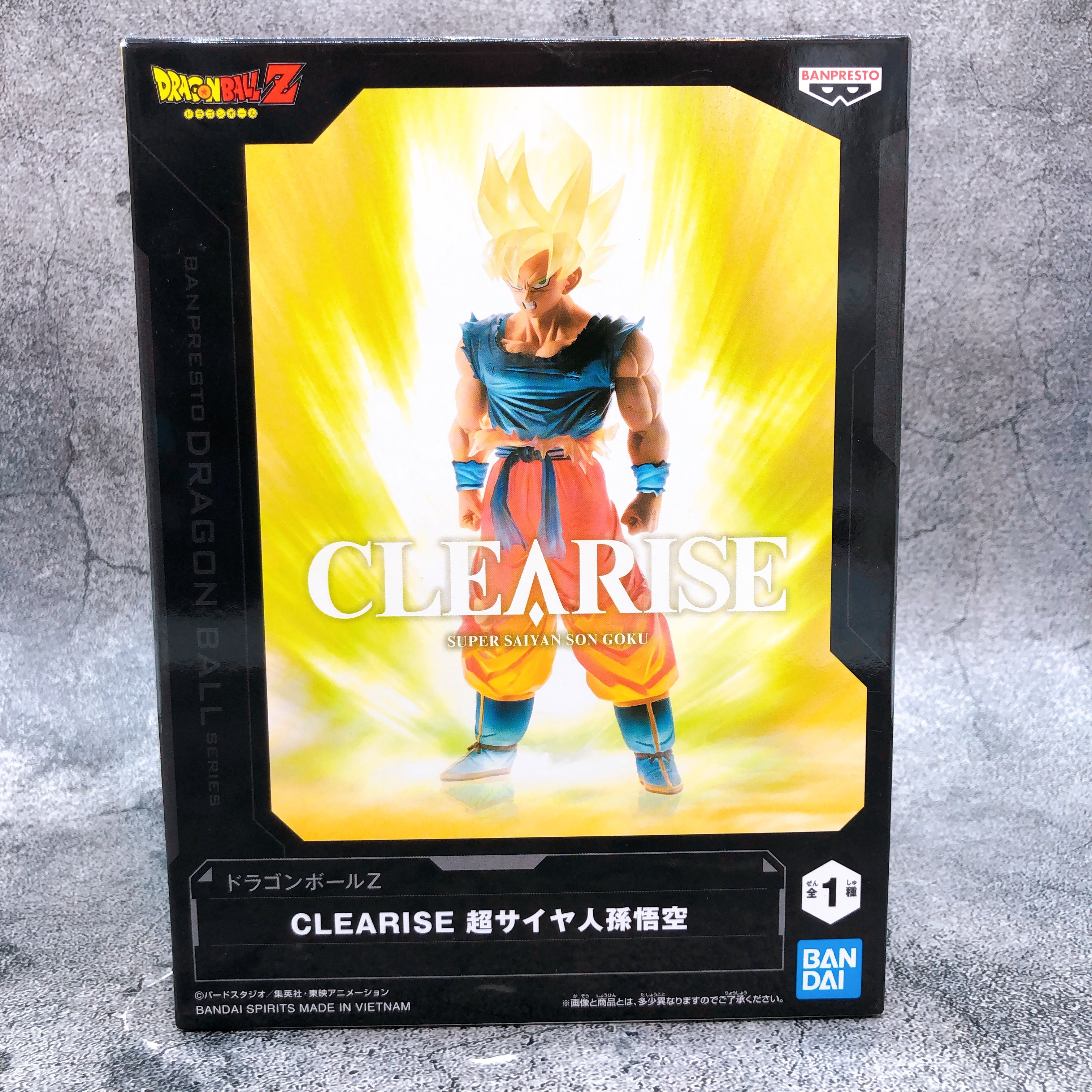 Dragon Ball Z Super Saiyan Son Goku CLEARISE [BANPRESTO]