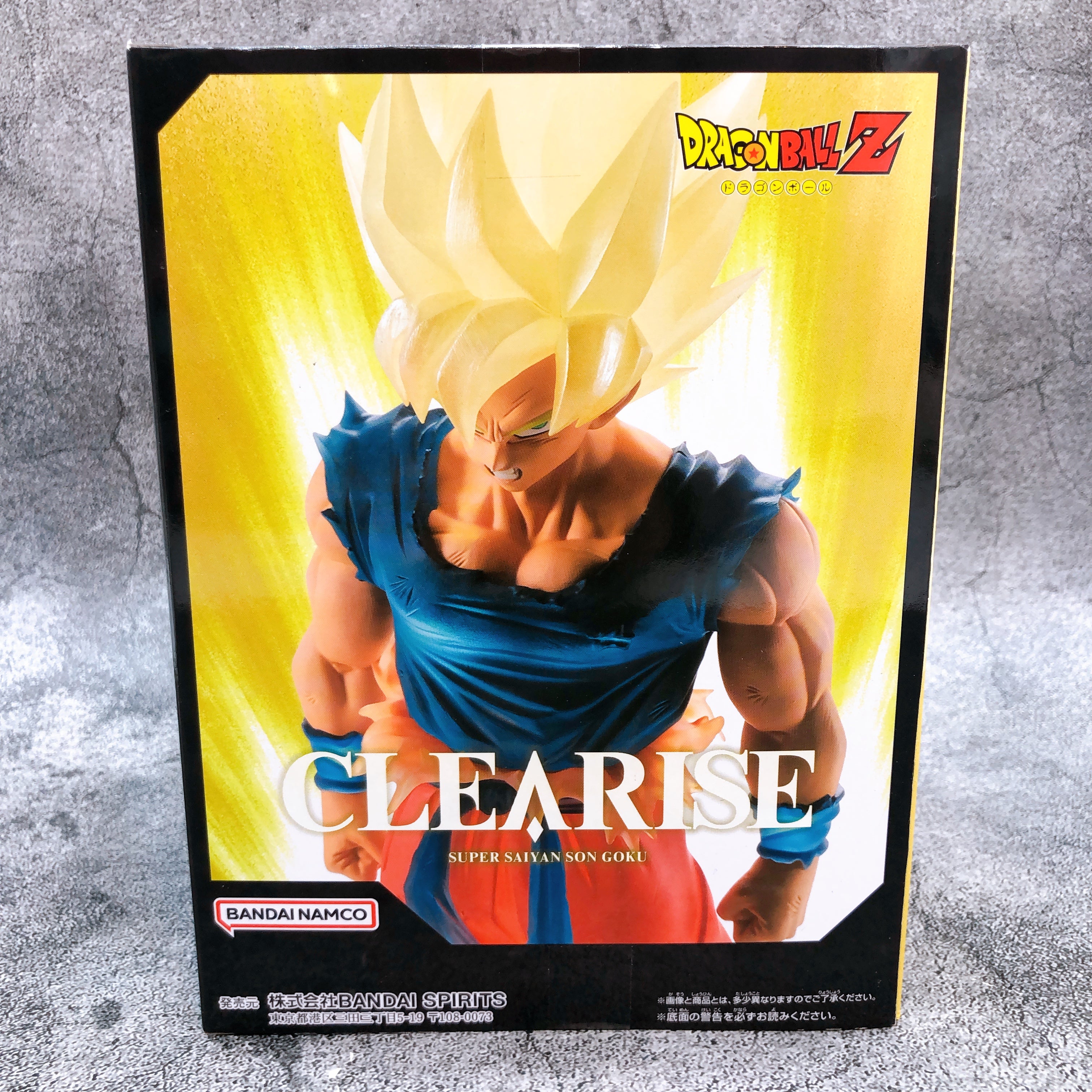 Dragon Ball Z Super Saiyan Son Goku CLEARISE [BANPRESTO]