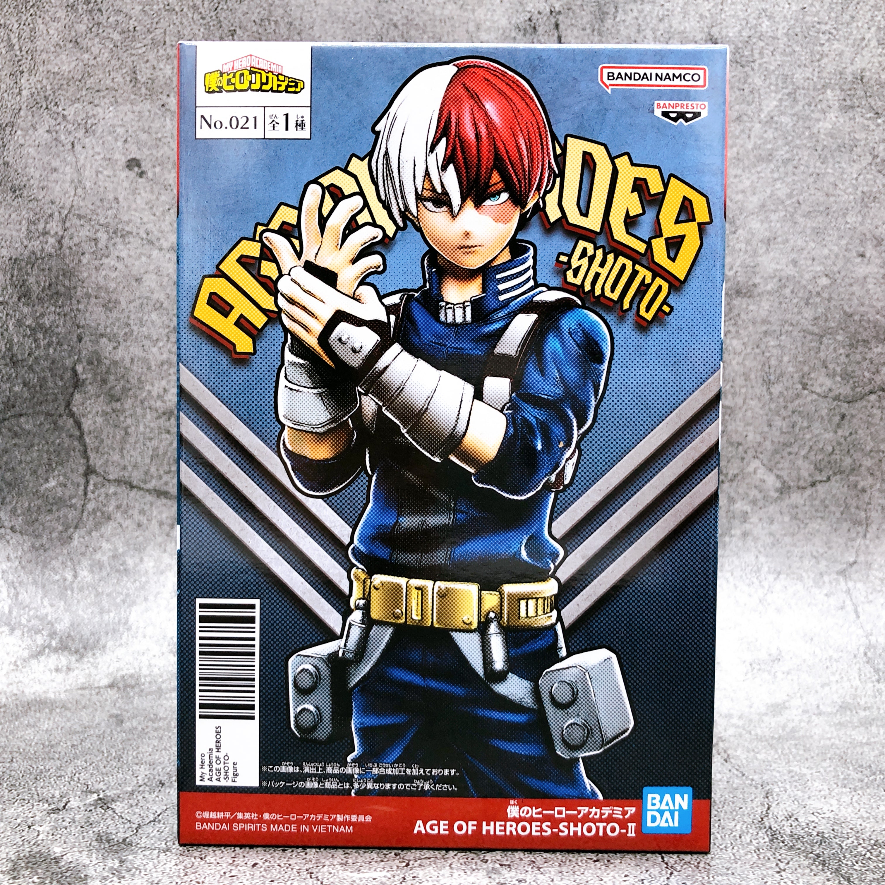 My Hero Academia Shoto Todoroki AGE OF HEROES[BANPRESTO]