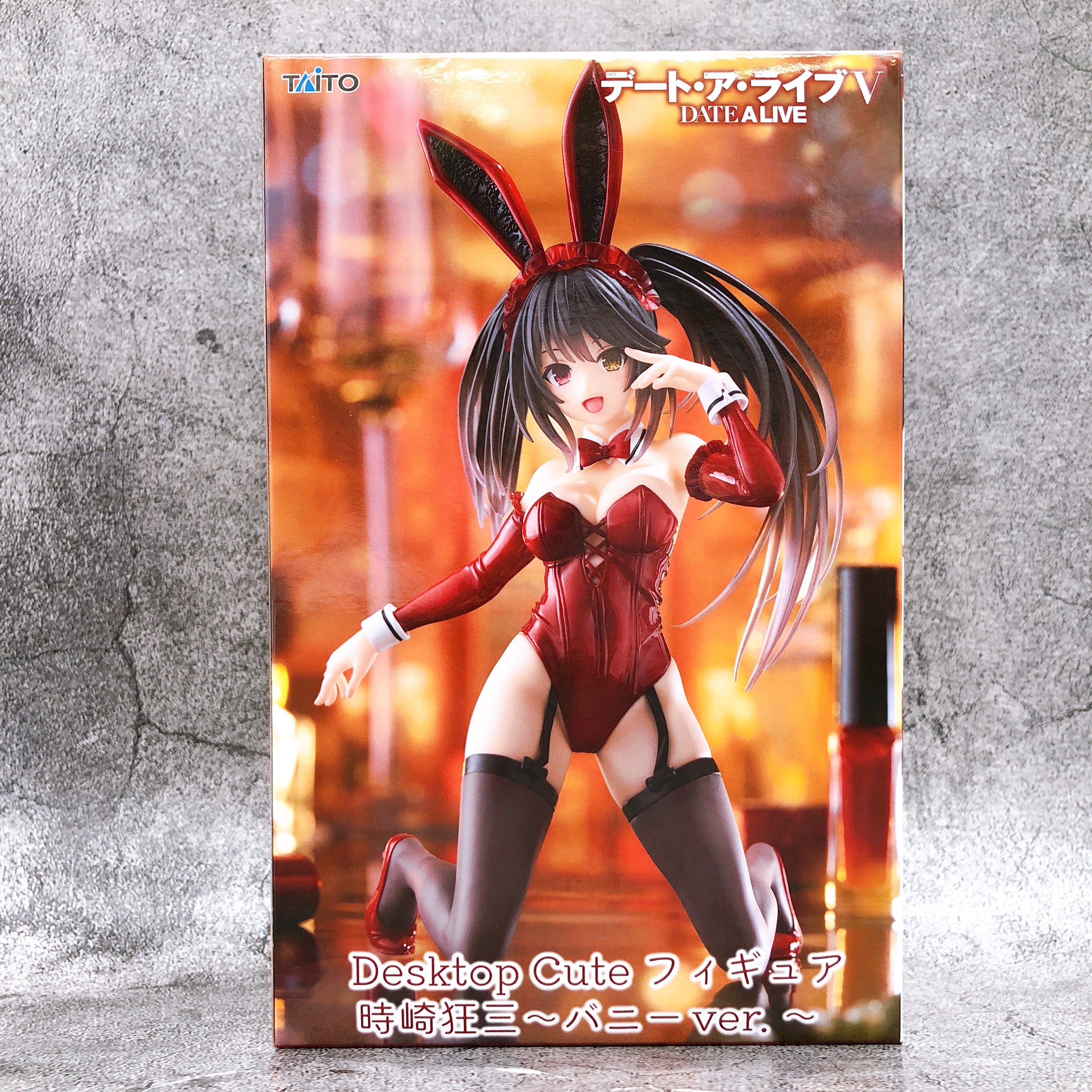 Date A Live V Kurumi Tokisaki Bunny Ver. Desktop Cute Figure [Taito]