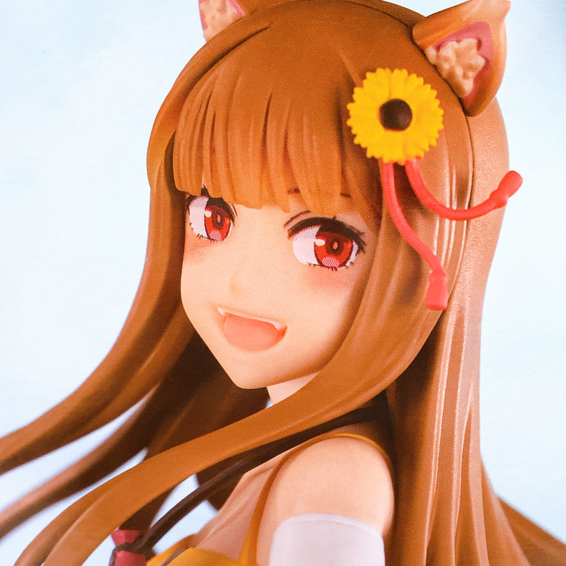 Spice and Wolf Holo Sunflower Dress ver. Noodle Stopper Figure [FuRyu]