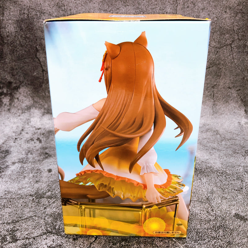 Spice and Wolf Holo Sunflower Dress ver. Noodle Stopper Figure [FuRyu]