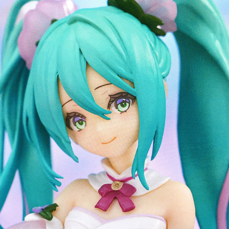 Hatsune Miku Flower Fairy Morning Glory Pink ver. Noodle Stopper Figure [FuRyu]