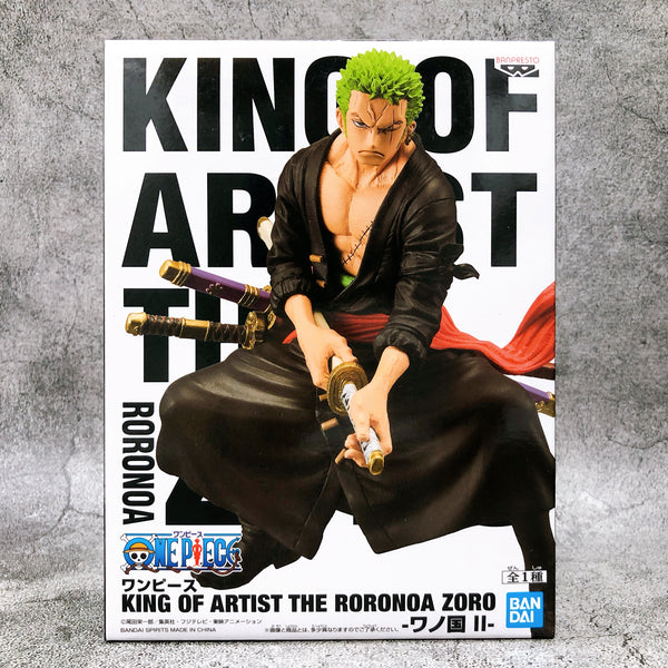 Banpresto ONE Piece King of Artist The Roronoa Zoro-WANOKUNI- :  Toys & Games