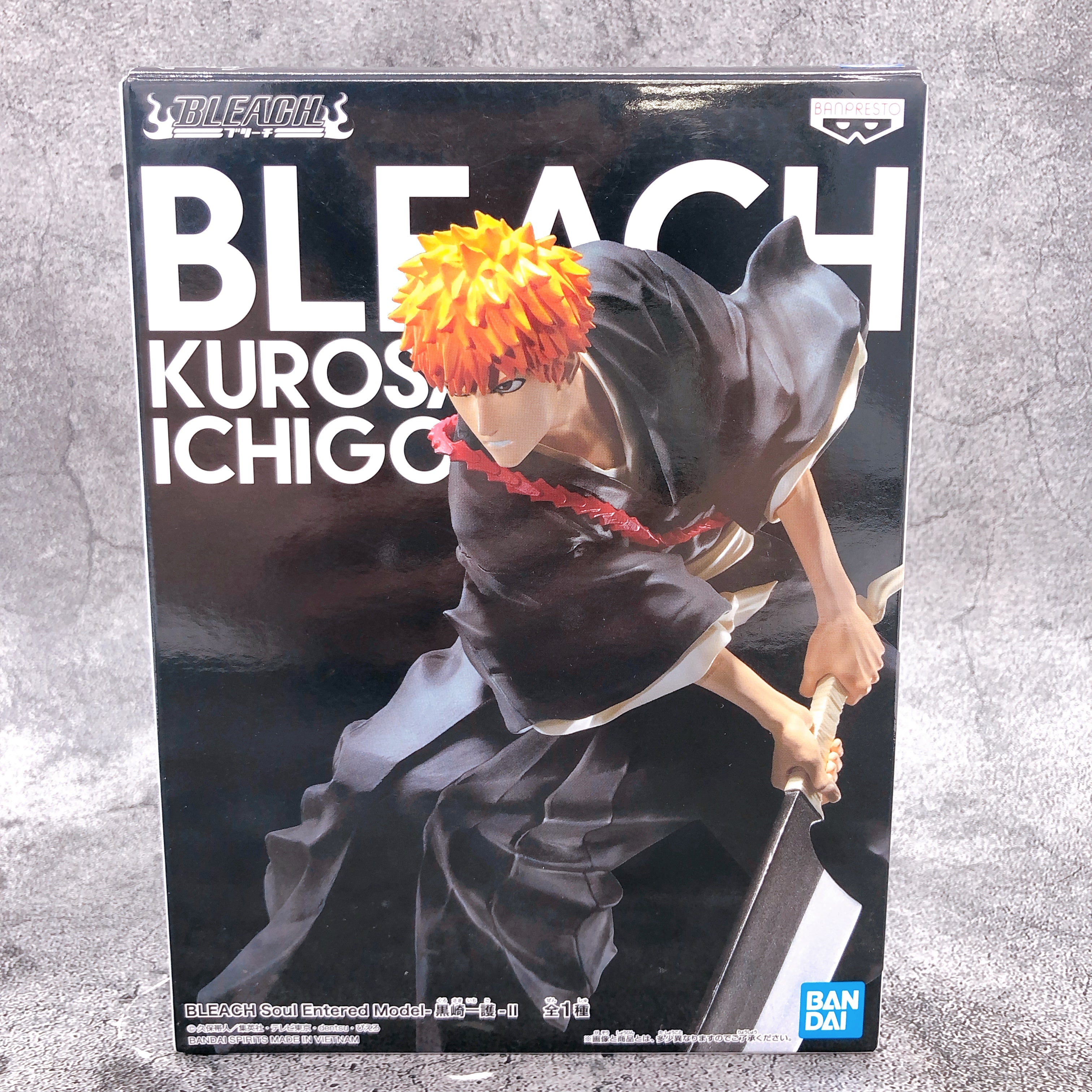 BLEACH Ichigo Kurosaki Soul Entered Model II [BANPRESTO]