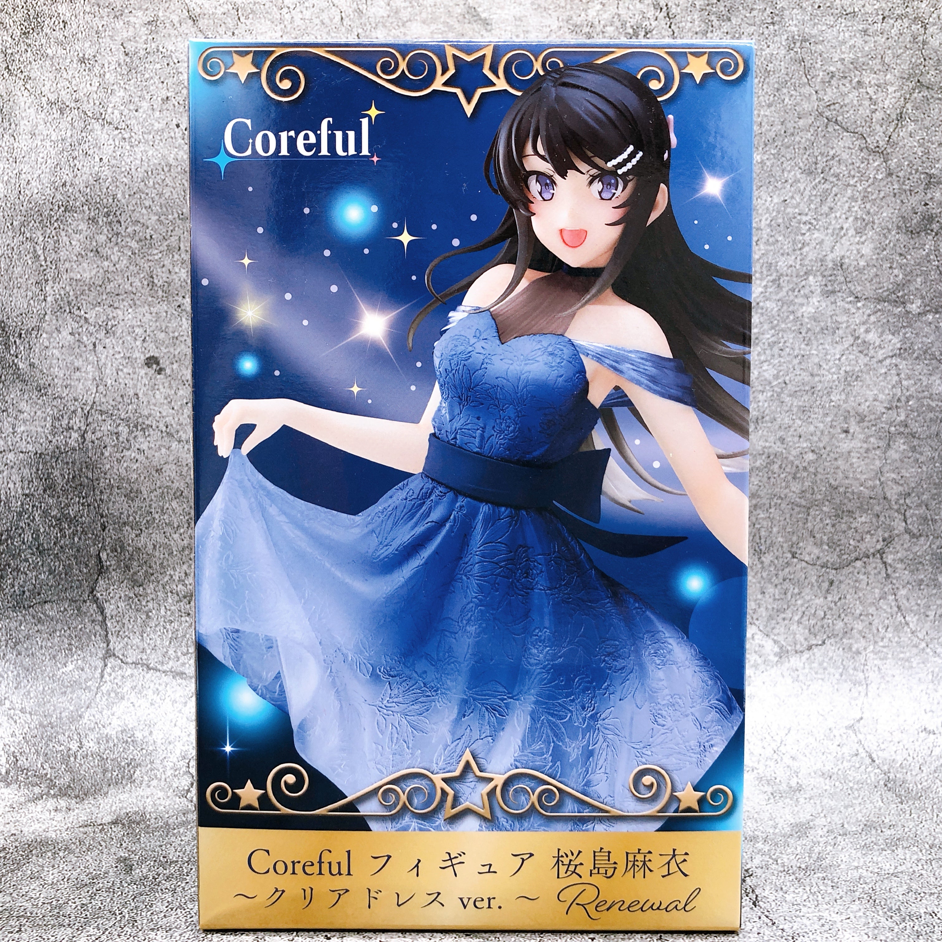 Rascal Does Not Dream of Bunny Girl Senpai Mai Sakurajima Clear Dress ver. Renewal Coreful Figure [Taito]