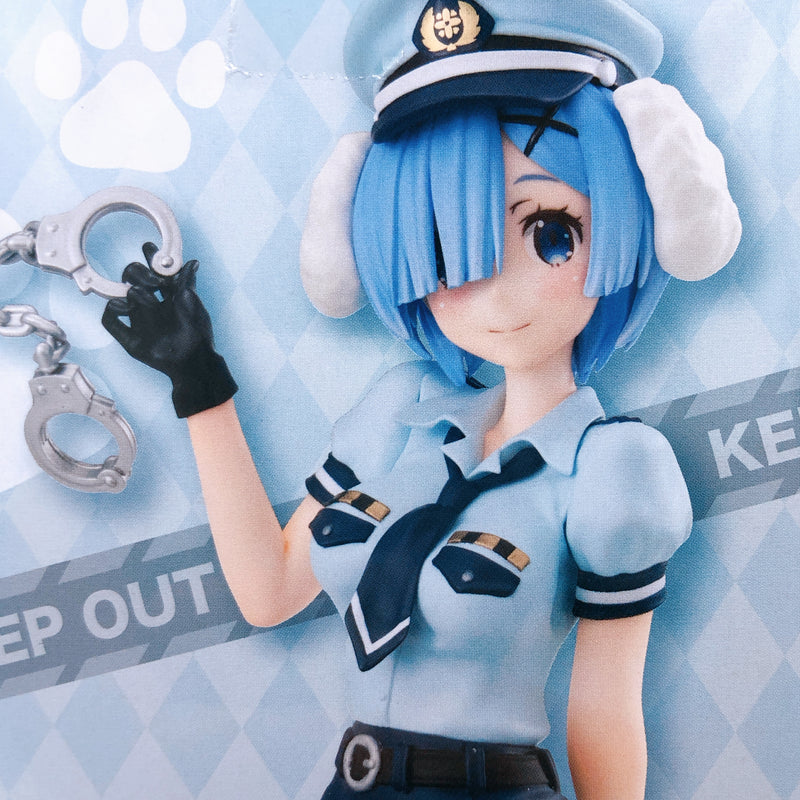 Re:Zero Starting Life in Another World Rem Dog Ear Police Noodle StopperFigure [FuRyu]