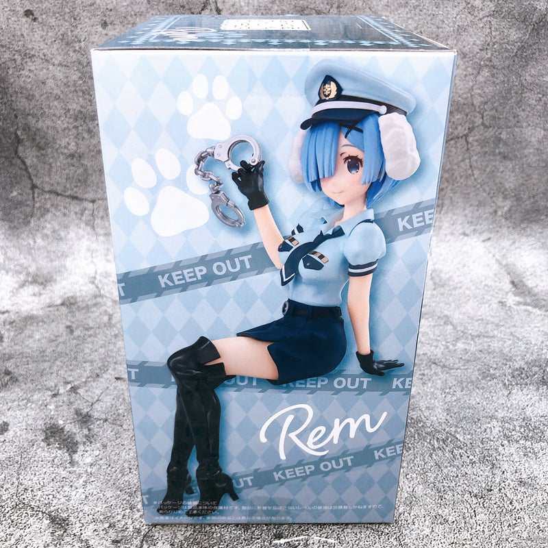 Re:Zero Starting Life in Another World Rem Dog Ear Police Noodle StopperFigure [FuRyu]